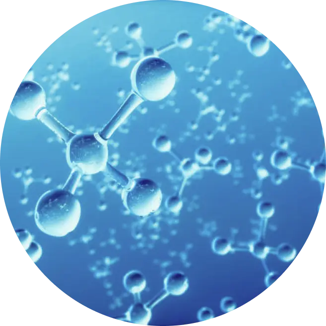 artist impression methane molecule